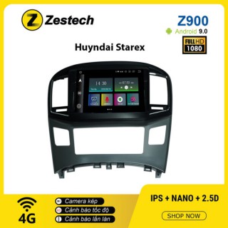 Màn hình ô tô DVD Android Z900 – Hyundai Starex điều hòa tự động