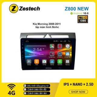 Màn hình ô tô DVD Android Z800 New – KIA Morning 2008 – 2011