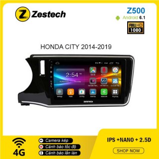 Màn hình ô tô DVD Android Z500 – Honda City