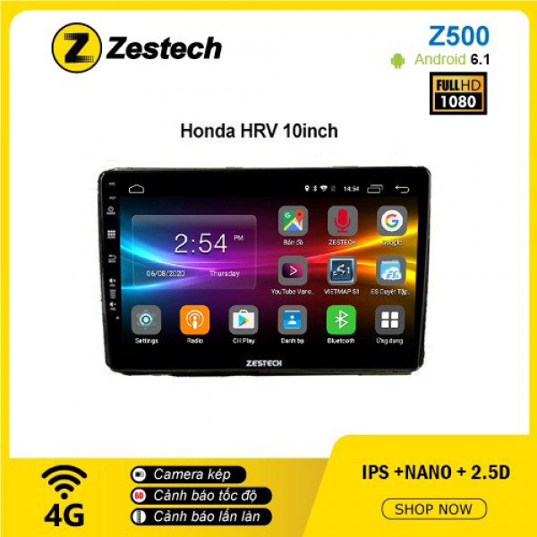 Màn hình ô tô DVD Android Z500 – Honda HRV