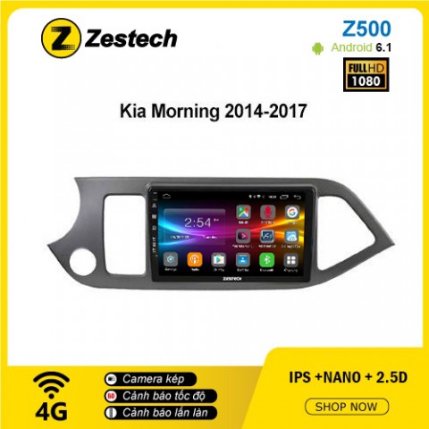 Màn hình ô tô DVD Android Z500 – Kia Morning