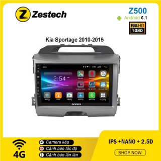 Màn hình ô tô DVD Android Z500 – Kia Sportage