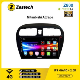 Màn hình ô tô DVD Android Z800 – Mitsubishi Attrage