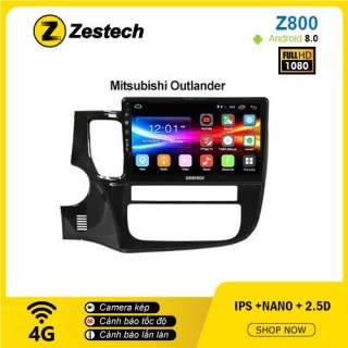 Màn hình ô tô DVD Android Z800 – Mitsubishi Outlander