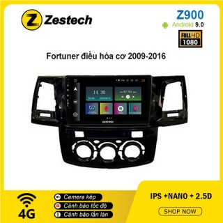 Màn hình ô tô DVD Android Z900 – Toyota Fortuner