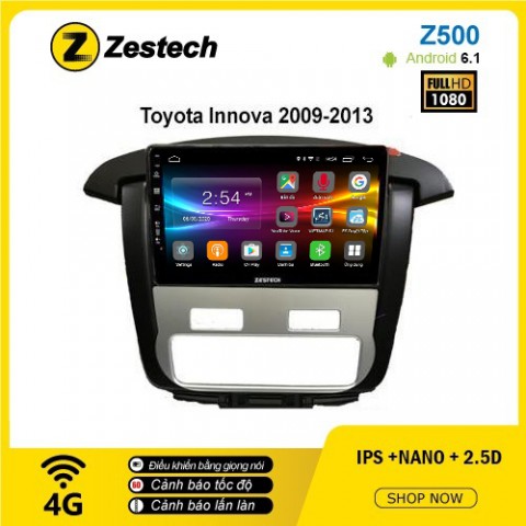 Màn hình ô tô DVD Android Z500 – Toyota Innova