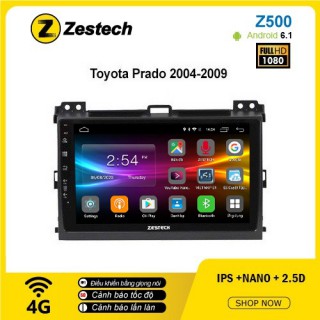 Màn hình ô tô DVD Android Z500 – Toyota Prado