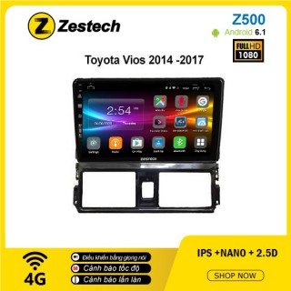 Màn hình ô tô DVD Android Z500 – Toyota Vios