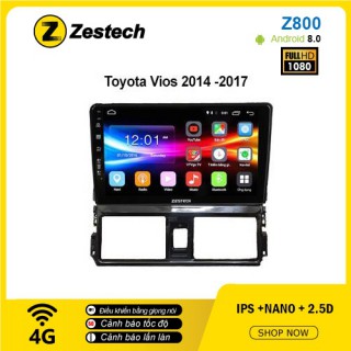 Màn hình ô tô DVD Android Z800 – Toyota Vios