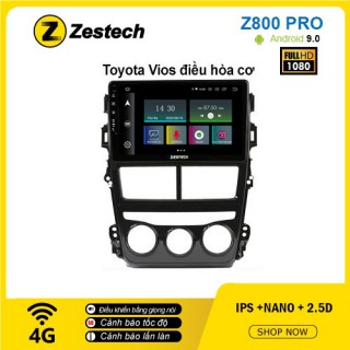 Màn hình ô tô DVD Z800 Pro – Toyota Vios