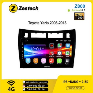 Màn hình ô tô DVD Android Z800 – Toyota Yaris