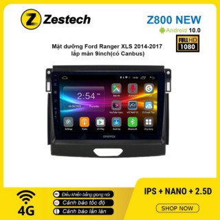 Màn hình ô tô DVD Android Z800 New – Ford Ranger XLS 2014 – 2017 có Canbus