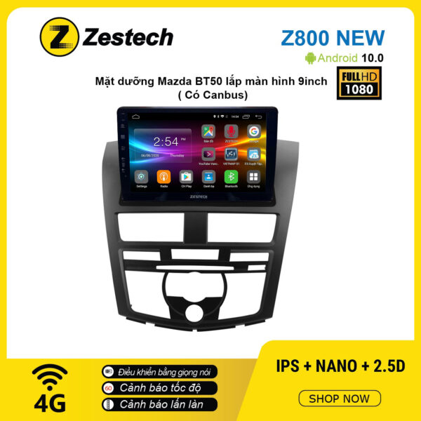 Màn hình ô tô DVD Android Z800 New – Mazda BT50 có Canbus