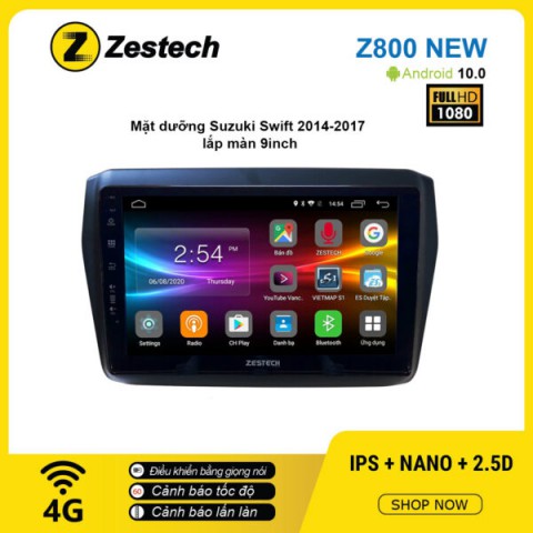 Màn hình ô tô DVD Android Z800 New – Suzuki Swift 2014 – 2017