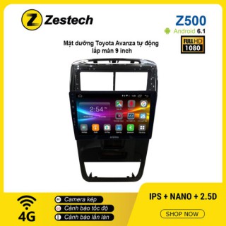 Màn hình ô tô DVD Android Z500 – Toyota Avanza tự động