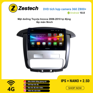 Màn hình DVD Zestech tích hợp Cam 360 Z800+ Toyota Innova 2006 – 2010