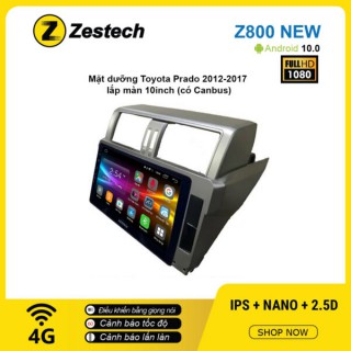 Màn hình ô tô DVD Android Z800 New – Toyota Prado 2012 – 2017