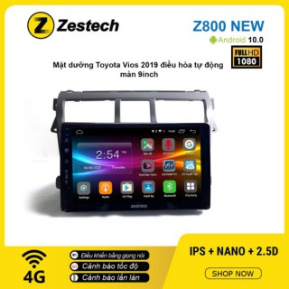 Màn hình ô tô DVD Android Z800 New – Toyota Vios 2019 điều hòa tự động