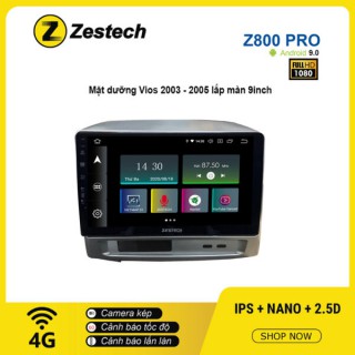 Màn hình ô tô DVD Z800 Pro – Toyota Vios 2003 – 2005