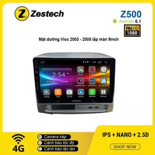 Màn hình ô tô DVD Android Z500 – Toyota Vios 2003 – 2005