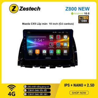 Màn hình ô tô DVD Android Z800 New – Mazda CX5 10inch có Canbus