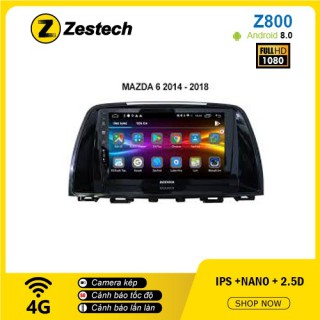 Màn hình ô tô DVD Android Z800 – Mazda 6