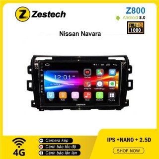 Màn hình ô tô DVD Android Z800 – Nissan Navara