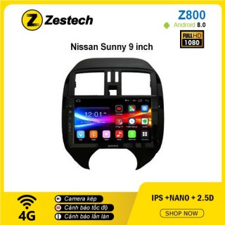 Màn hình ô tô DVD Android Z800 – Nissan Sunny