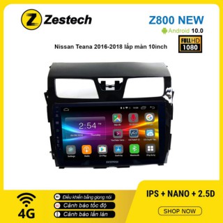 Màn hình ô tô DVD Android Z800 New – Nissan Teana 2016 – 2018