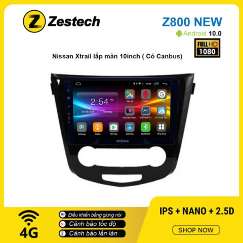 Màn hình ô tô DVD Android Z800 New – Nissan Xtrial