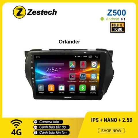 Màn hình ô tô DVD Android Z500 – Chevrolet Orlando