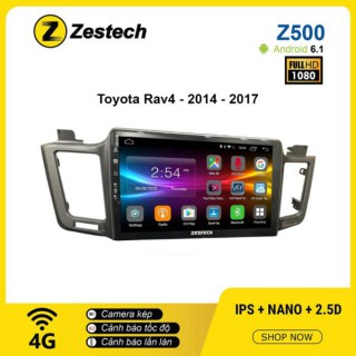 Màn hình ô tô DVD Android Z500 – Toyota RAV4 2014 – 2017