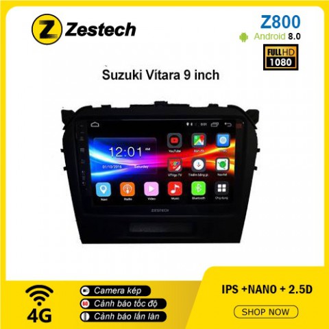 Màn hình ô tô DVD Android Z800 – Suzuki Vitara