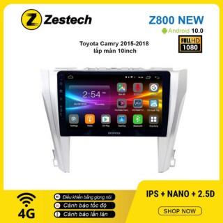 Màn hình ô tô DVD Android Z800 New – Toyota Camry 2015 – 2018