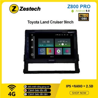 Màn hình ô tô DVD Z800 Pro – Toyota Land Cruiser