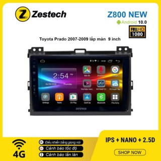 Màn hình ô tô DVD Android Z800 New – Toyota Prado 2007 – 2009