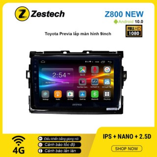 Màn hình ô tô DVD Android Z800 New – Toyota Previa