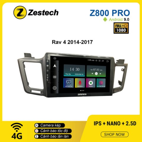 Màn hình ô tô DVD Z800 Pro – Toyota RAV 4 2014 – 2017