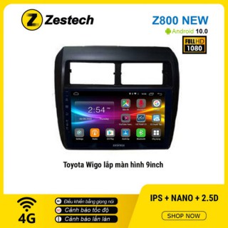 Màn hình ô tô DVD Android Z800 New – Toyota Wigo