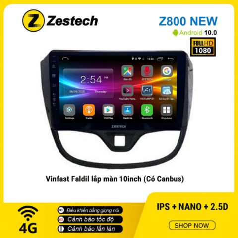 Màn hình ô tô DVD Android Z800 New – Vinfast Fadil có canbus