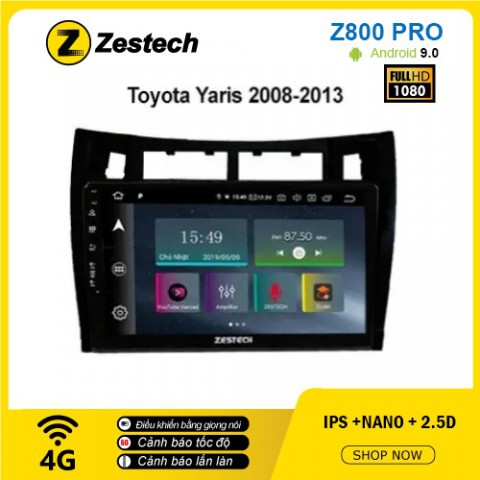 Màn hình ô tô DVD Z800 Pro – Toyota Yaris