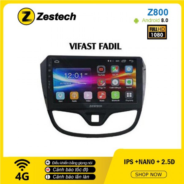 Màn hình ô tô DVD Android Z800 – Vinfast Fadil