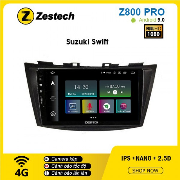 Màn hình ô tô DVD Z800 Pro – Suzuki Swift