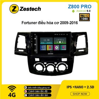 Màn hình ô tô DVD Z800 Pro – Toyota Fortuner