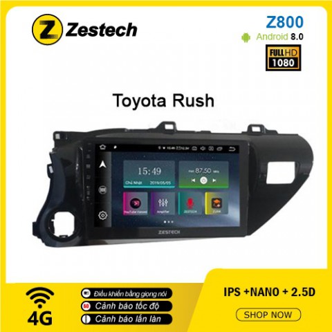 Màn hình ô tô DVD Android Z800 – Toyota Rush