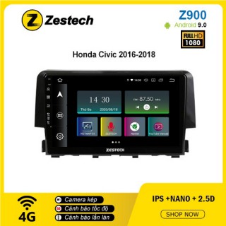 Màn hình ô tô DVD Android Z900 – Honda Civic