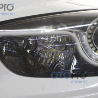 Lắp bóng đèn LED daylight siêu sáng P13W xe Mazda CX5