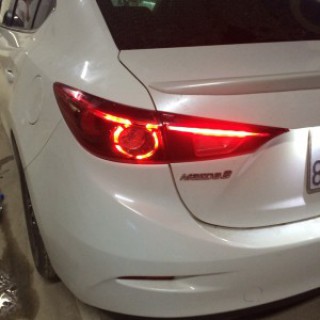 Mazda 3 Độ Đèn Pha Cùng Đèn Hậu Nguyên Bộ