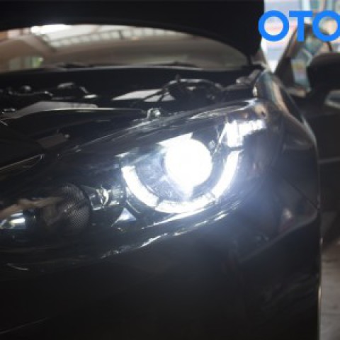 Độ đèn nguyên bộ Mazda 3 2017 mẫu LF