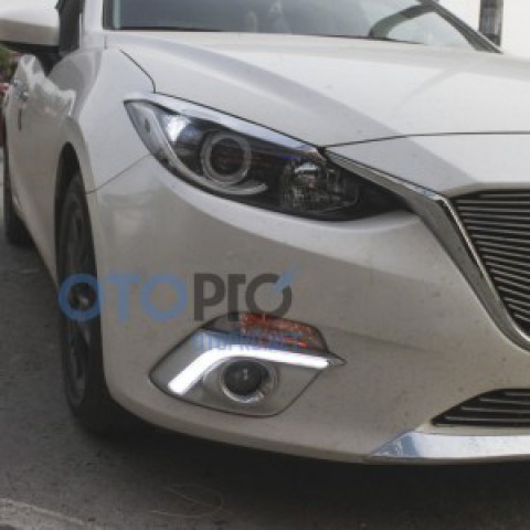 Đèn gầm độ cho xe Mazda 3 2014-2015 All New mẫu LED khối